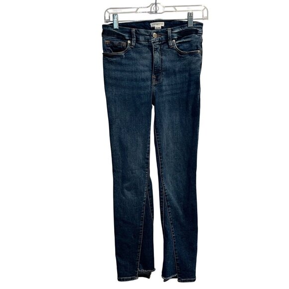 Good American Womens Skinny Jeans 0/25 Mid-Rise Stretch Denim Fit - Picture 1 of 9